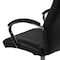 Regency Cielo Conference Leatherette Executive Mid-Back Arm Office Chair, Black 3010BK - alternate 6